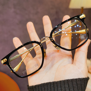 BULLE DE SAVON 纯钛超轻复古近视眼镜框可配度数镜架防蓝光潮款