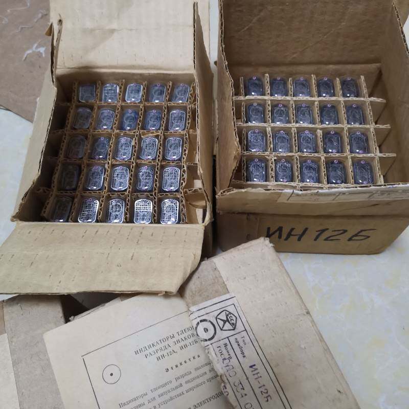进口In-12辉光数码管前苏联俄罗斯diy创意时钟闹钟电子管in-14使用感如何?