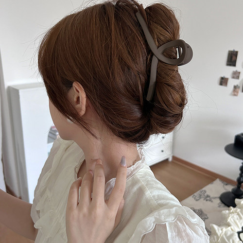 超大号抓夹女高级感后脑勺发量多