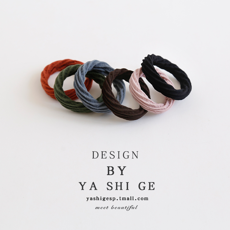 头绳高弹力耐用无缝气质百搭