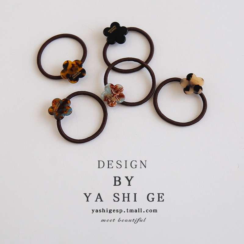 韩国极简醋酸皮筋发圈春夏扎头发绳复古简约气质高弹力马尾头绳,饰品/流行首饰/时尚饰品新,发饰,淘宝优惠券,粉丝福利购,淘宝优惠卷