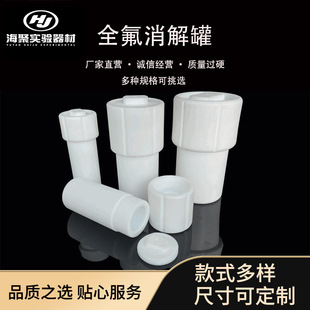 100 COD四氟乙烯消解罐 全氟PTFE溶样杯 200ml溶样杯