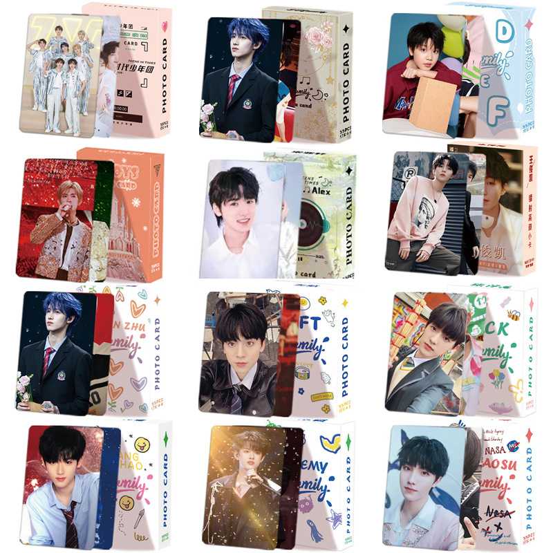 TF家族卡片镭射小卡时代少年团TF二代三代四代TFBOYS宋亚轩左航图