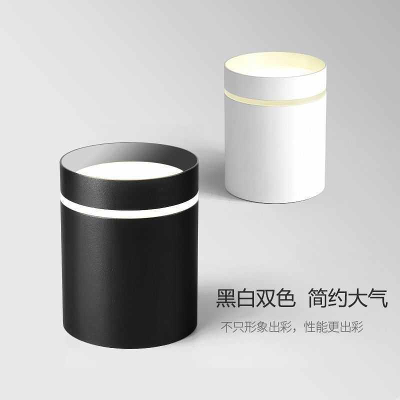 led明装筒灯2023新款走廊免超薄家用无主灯客厅过道天花灯嵌入式