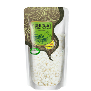 盖亚农场东北有机白糯米450g新货黏米包粽子专用酿酒糍粑五谷杂粮