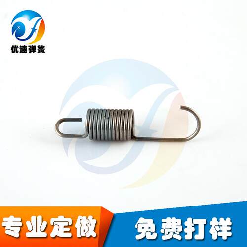 弹5簧厂伸 生产钢发黑拉弹簧2.*1855*碳92mm
