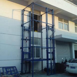 导轨升降货梯支持定造电动货物提升机家用简易小型升降平台 固定式