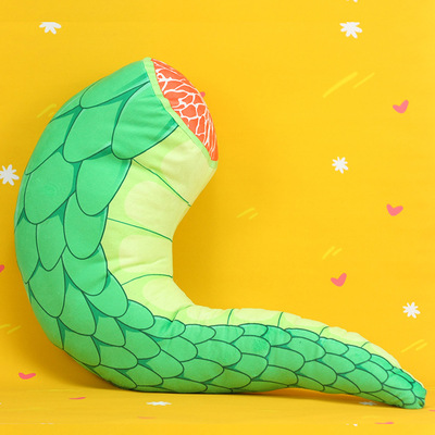 小林家的龙女仆康娜托尔龙尾巴毛绒动漫周边公仔抱枕居家靠垫