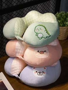 火车硬座睡觉神器脖颈枕头u型枕飞行围脖护颈枕旅行坐车优型枕夏