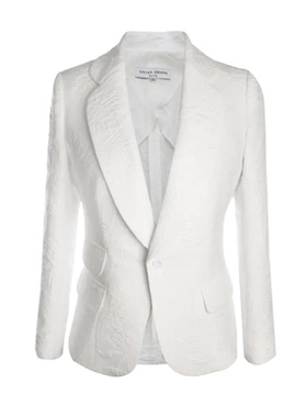 LILIAN ZHANG草木之夏-修身弹力小西装外套女职业休闲 2005007