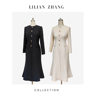 婉约Lady鱼尾连衣裙 Luxury 2401189 ZHANG—静奢风Quiet LILIAN