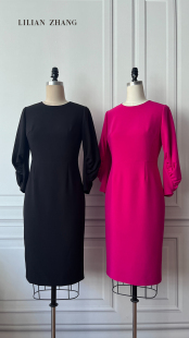 2201094 Lady挚爱小礼裙日常轻奢小众高端 爱 永恒—优雅绽放