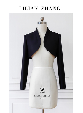 E系列—定制—古典浪漫—爱的绽放—衣橱挚爱披肩式外套  2305019