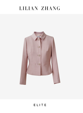 E系列—定制一婉约风—温婉柔雅—Lady挚爱”樱花粉上衣 2405024