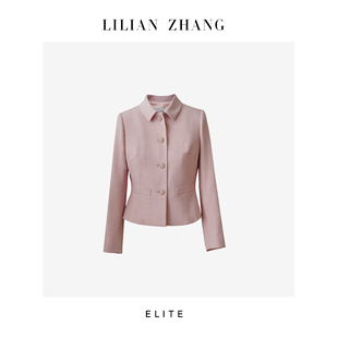 E系列—定制一婉约风—温婉柔雅—Lady挚爱”樱花粉上衣 2405024