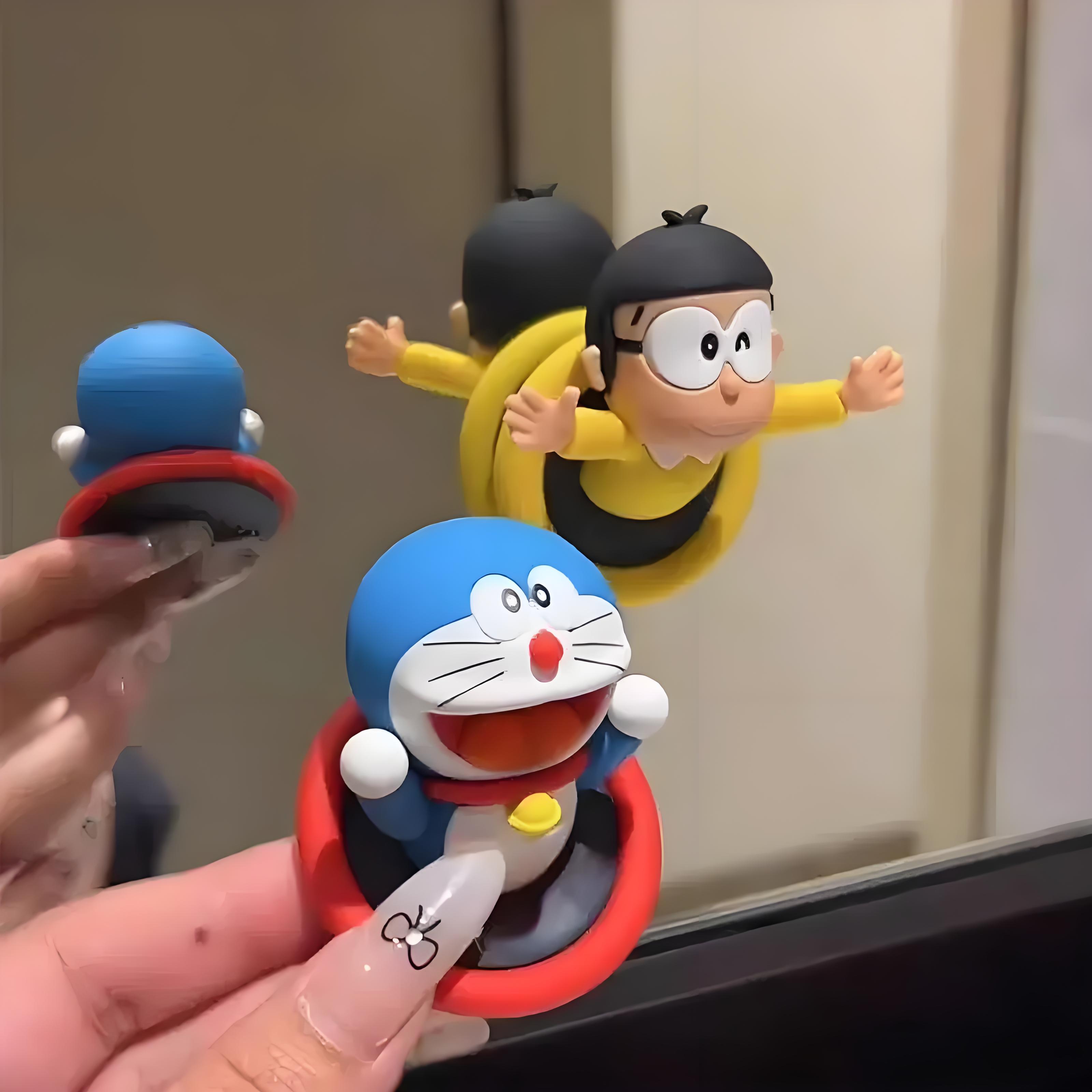哆啦A梦卫生间挂钩免打孔壁挂钩
