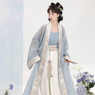 雲锦阁【荷华】天丝麻宋制褙子人棉提花吊带仿醋酸绣花百迭裙防晒