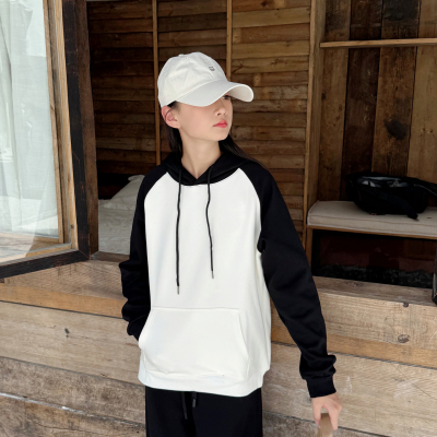 高品质儿童加绒卫衣连帽洋气百搭