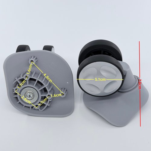 鸿日A-56拉杆箱轮子美旅24Q