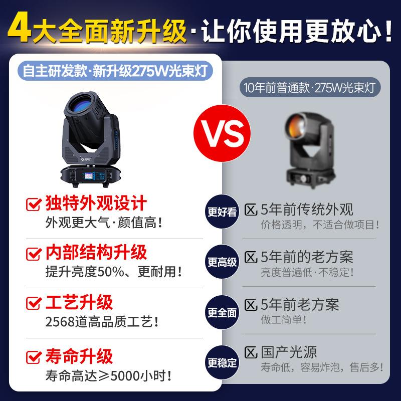 275光束灯摇头灯声控光速灯舞台灯光设备295酒吧旋转灯