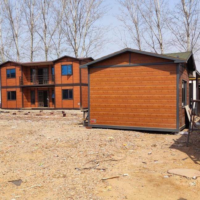 轻钢别墅吊装别墅二层楼自建房集成房屋移动板房全屋拼装环保钢构