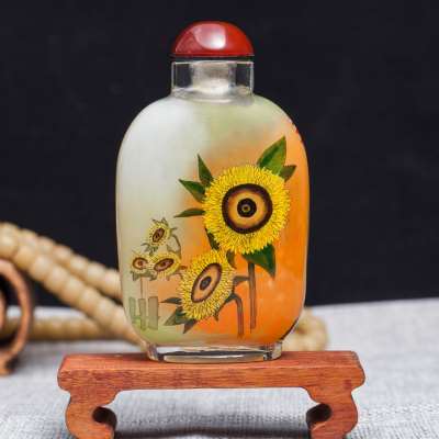 内画鼻烟壶非遗送老外出国礼品外事礼物中国特色工艺品创意摆件