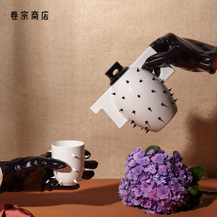 卷宗商店 | ANTIBIOTICO Dudu茶壶系列设计感陶瓷仙人掌茶壶送礼