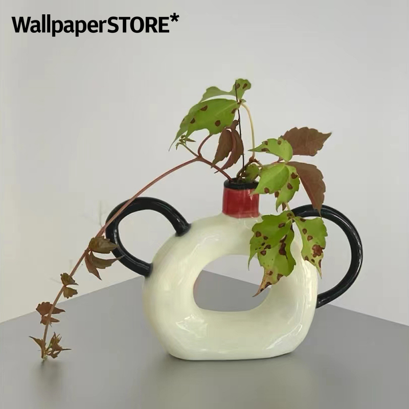 wallpaperstore丨SPECCHIO E FINESTRA手工陶瓷花瓶客厅插花-封面