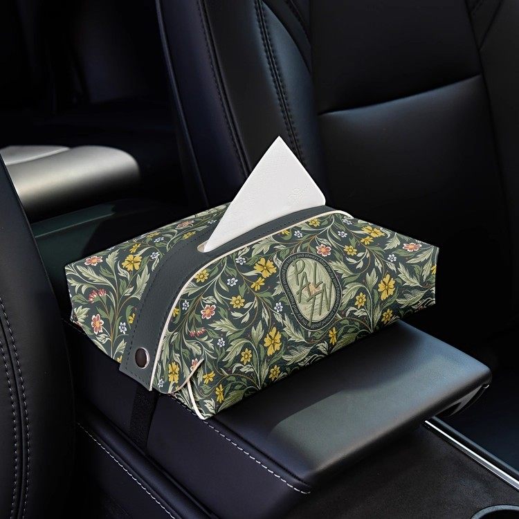 金金兔新古典花卉车载纸巾盒汽车创意椅背纸巾包车内扶手箱抽纸盒,收纳整理,纸巾盒,淘宝优惠券,粉丝福利购,淘宝优惠卷
