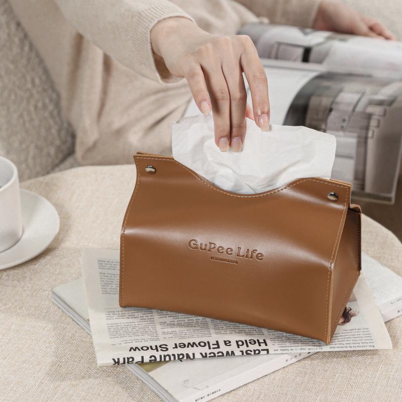 北欧复古纸巾盒高档家用