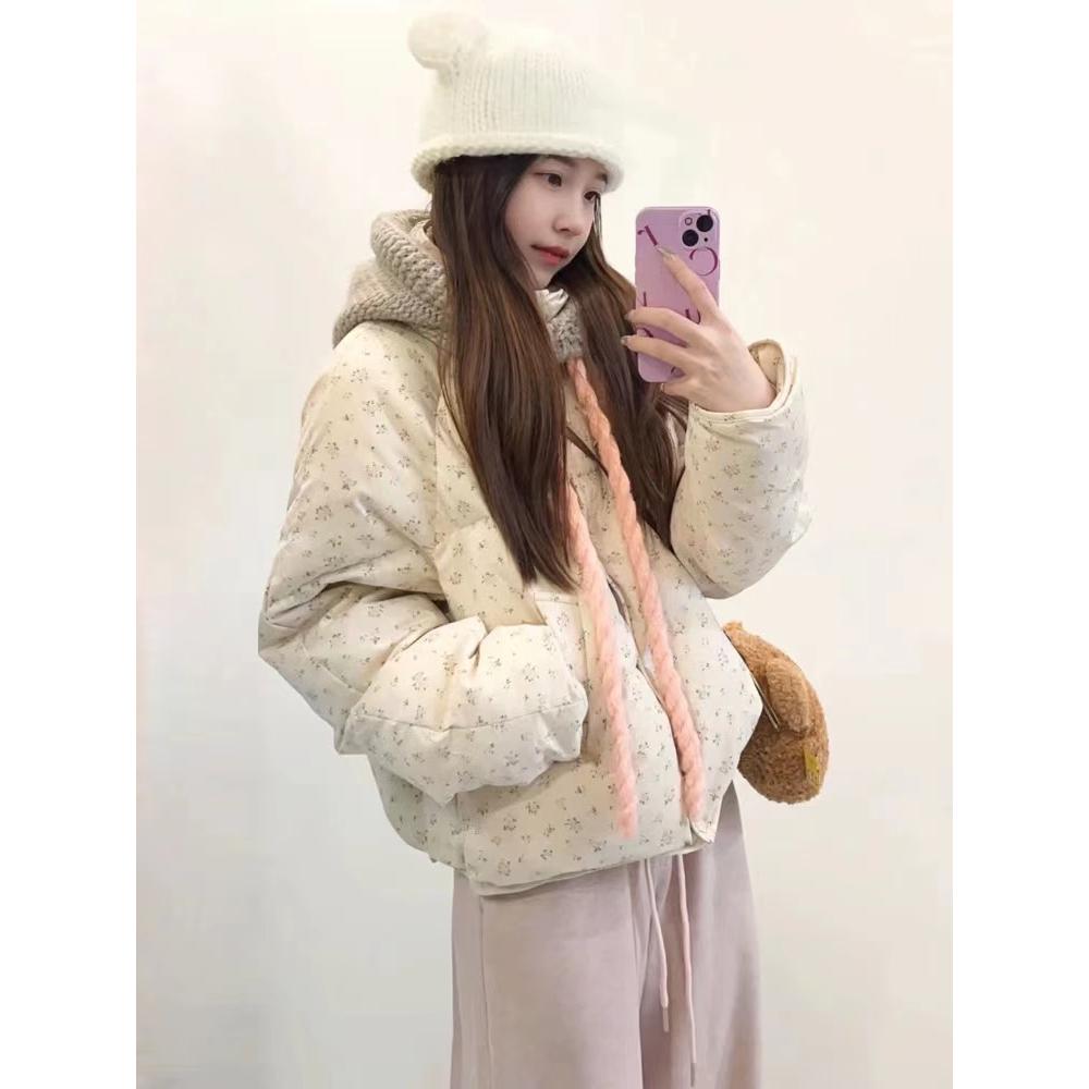 超好看羽绒服女2024冬季新款棉衣/棉服