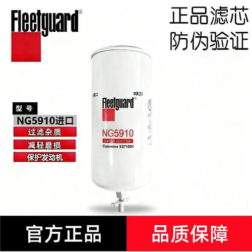 弗列加NG5910进口适用537100东风天龙旗舰康明斯天然气发动机滤芯