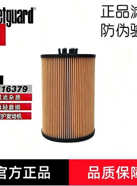 弗列加LF16379适用机油滤芯200V05504-0107重汽豪瀚豪沃T7H汕德卡