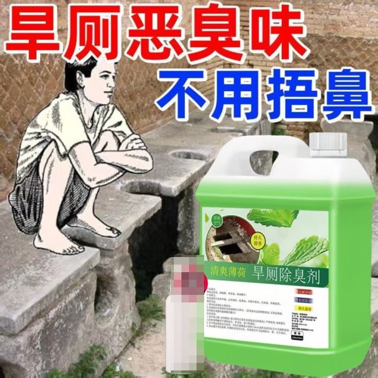 农村旱厕除臭剂养殖场公共厕所异味去除味清洁公厕留香洗卫生间