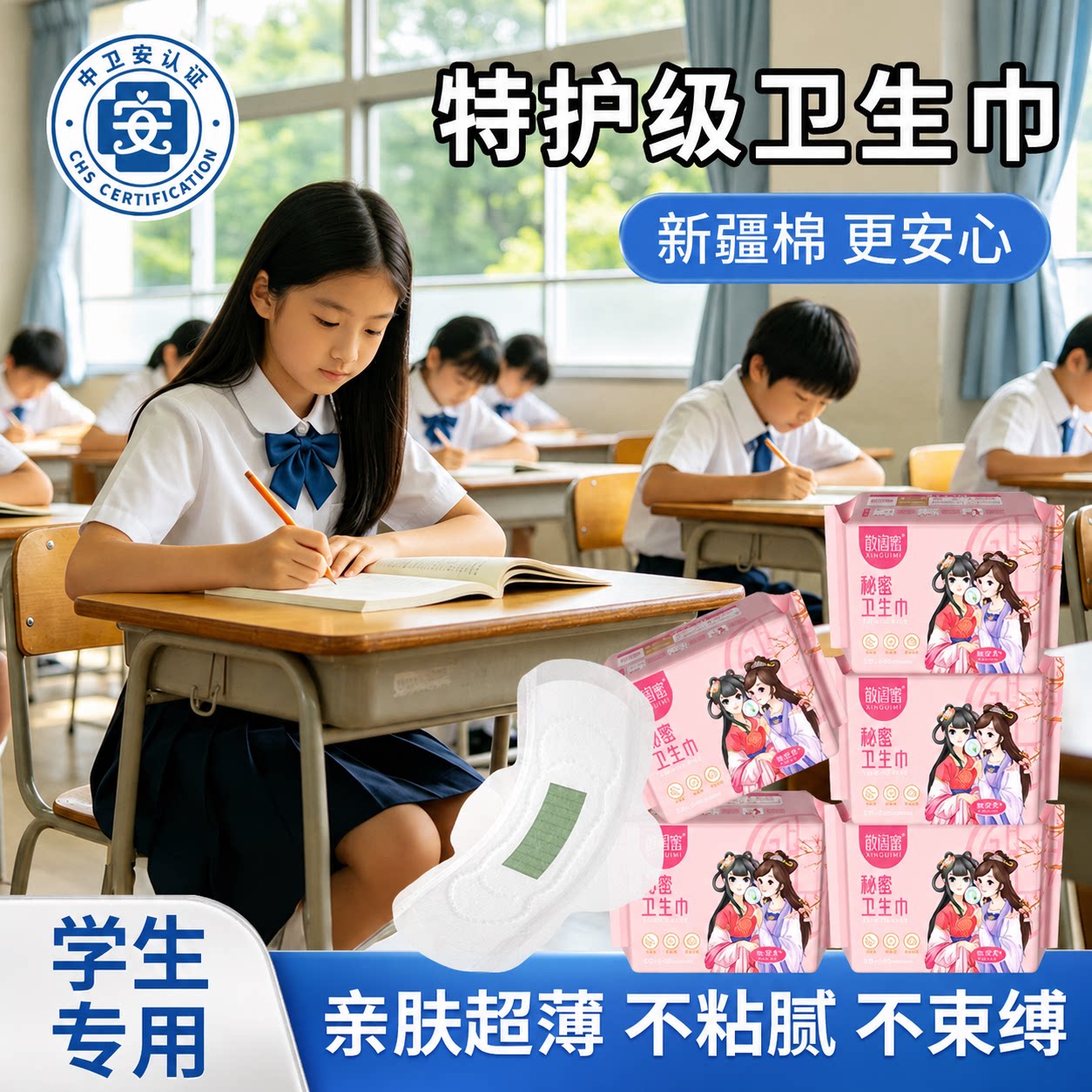 【小红书推荐】特护级组合卫生巾