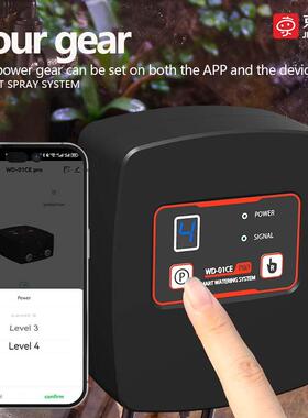 Automatic watering and humidifying system for crawling pets