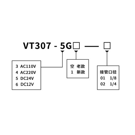 SMC真空电磁阀VT307-5G1-01K/V/F-3G-4G-G-6G1-01-20/-54D-5D原装