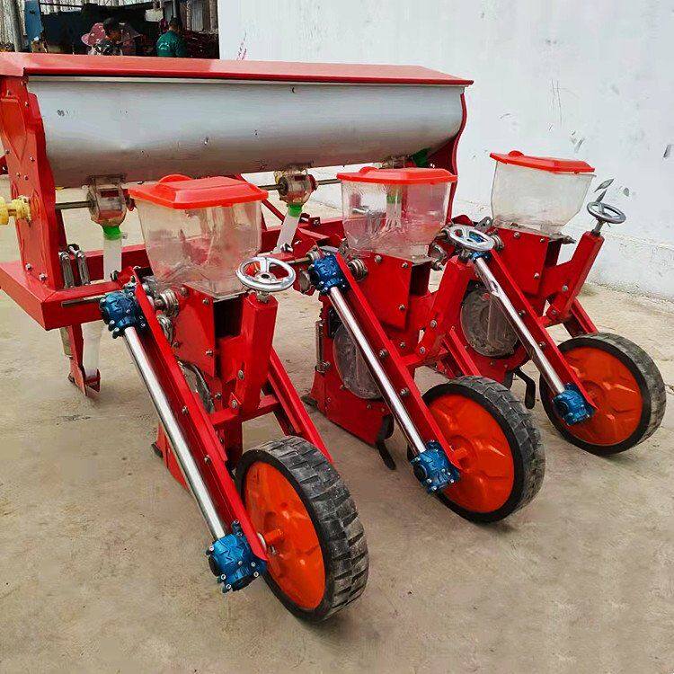 新型宽幅小麦施肥播种机 小麦玉米黄豆汽油播种机 新款精量播种机