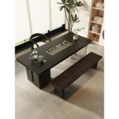 茶几水壶集成嵌入式 茶几茶几咖啡桌客厅家庭2025新古典阳台茶几