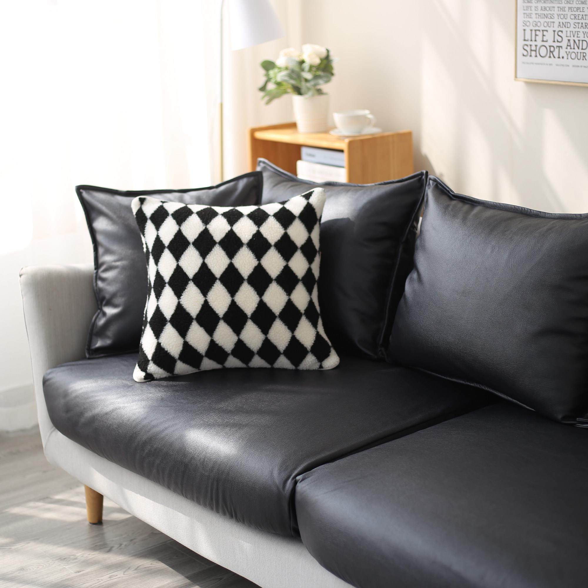 仿皮质沙发套罩定做加厚全包防滑仿真软皮坐垫套轻奢风沙发笠巾,居家布艺,沙发套,淘宝优惠券,粉丝福利购,淘宝优惠卷