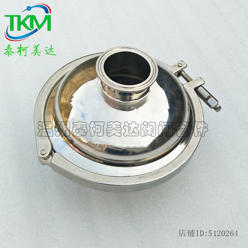 新品新品不锈钢出料过滤器304 卫生级B快装M过滤器 短款油水分离