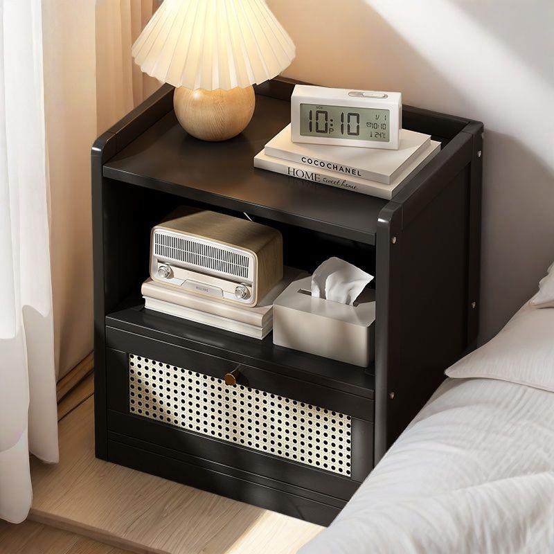 拉车套罩卧室床头柜黑色简易储物收纳柜非实木迷你床边柜轻奢高级,婴童用品,儿童坐便凳,淘宝优惠券,粉丝福利购,淘宝优惠卷