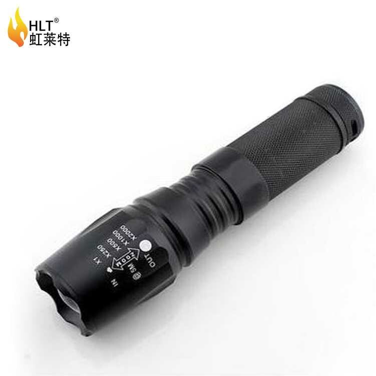 878手电筒强光26650可充电远射家用变焦户外led探照灯t6强光手电