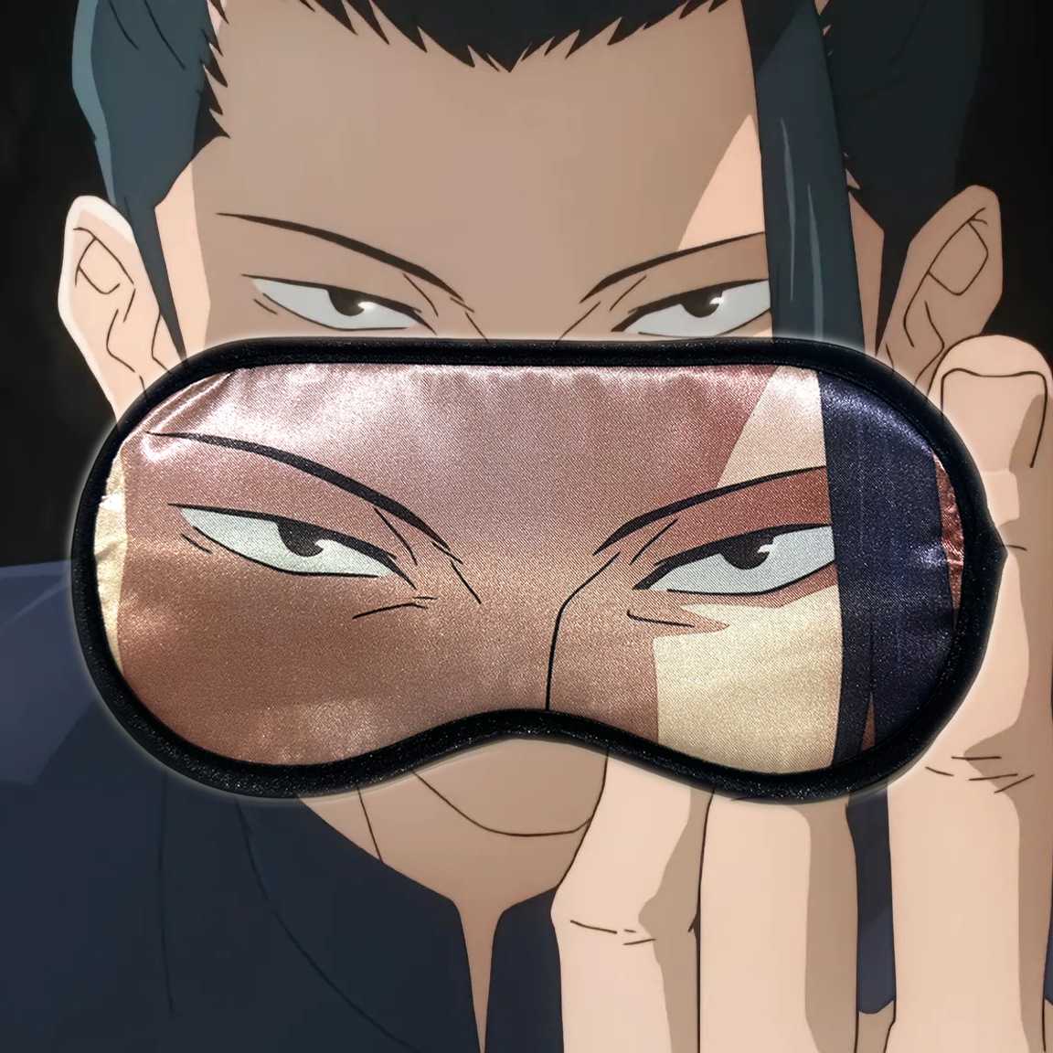 夏油杰眼罩COS动漫咒术回战遮光眼罩五条悟卡通人物创意睡眠眼罩