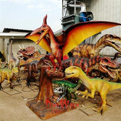 电子恐龙模型仿真翼龙产品机械恐龙翅膀动态悬挂挂件