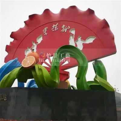 厂家生产大型不锈钢景观雕塑赣州安远采茶戏造型雕塑不锈钢雕塑