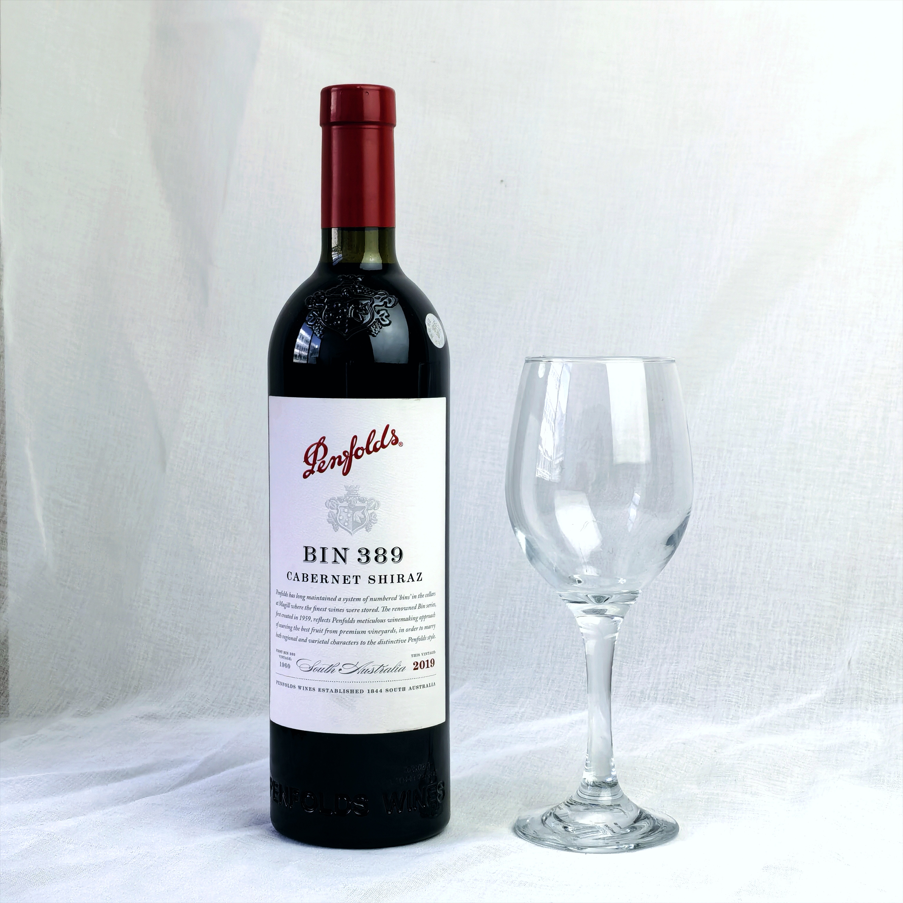 奔富红酒BIN389澳洲Penfolds原瓶进口赤霞珠设拉子干红葡萄酒