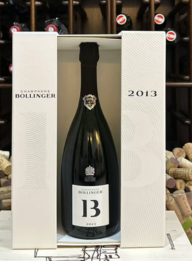 堡林爵B13年份法国进口Bollinger特酿RD干型香槟酒高气泡葡萄酒