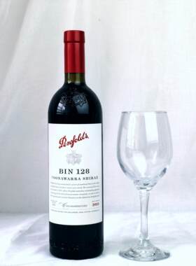 奔富红酒BIN128整箱正品澳洲进口