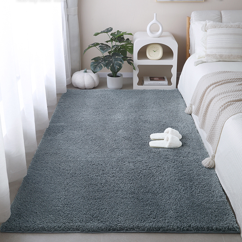 卧室长毛绒保暖加厚冬季床边地毯